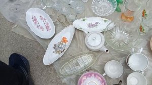 Что продают на барахолке в Самаре #самара #барахолка #антиквариат #винтаж #посуда #блошиныйрынок