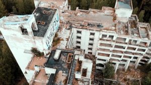 Заброшенный кардиологический санаторий в Калязине (DJI Mavic Air)
