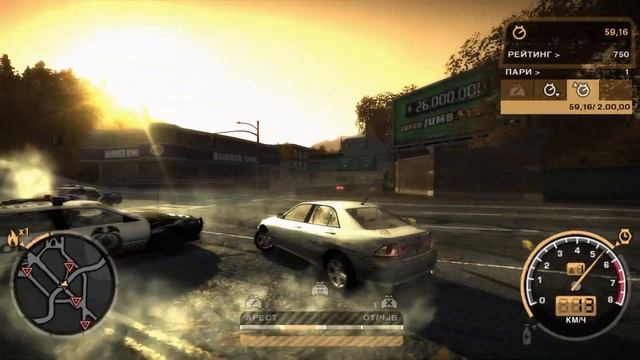 NFS Most Wanted   Black list walkthrough Черный список #15 Sonny смотреть онлайн