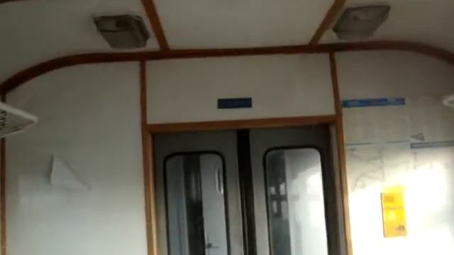 Зима. Козятин-1. Всередині дизель-поїзда ДР1А-253 Коростень – Козятин – Жашків. Частина 49