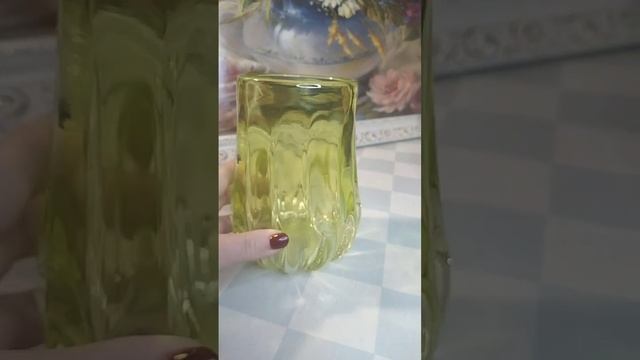 ВАЗА-БОЧОНОК ЦВЕТНОЕ СТЕКЛО. ЛЕНИНГРАД. ЛЗХС автор В. И. Мухина. смотреть онлайн