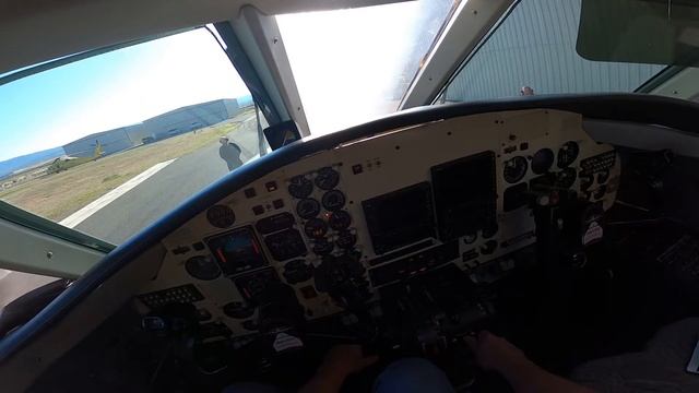Merlin IIIB with 5 blade MTs Engine Start