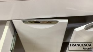 Тумба с раковиной Francesca Доминго 120 белый (2ящ+4дв, ум. Milen 120)