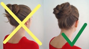 60 SEC HIGH BUN TUTORIAL. LONG HAIR