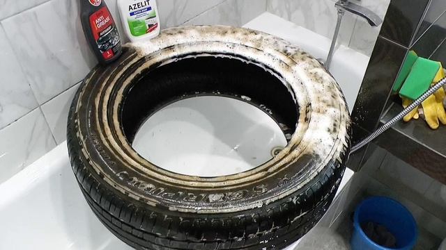 Азелит ч.1 Полный обзор. Мойка шин.