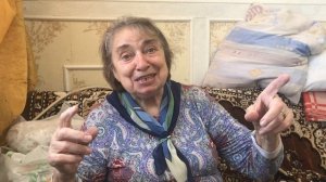 Жительница села Молочное Любовь Михайленко о Трудовом фронте, помощи бойцам и ждунах...