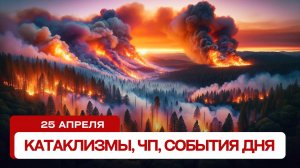 Новости сегодня 25.04.2025. Катаклизмы за день, ЧП, события дня