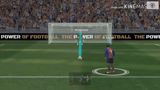 ШОК!RONALDINHO VS SALAH.4:4 PES 2019