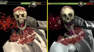 Mortal Kombat PS Vita vs PS3 | Сравнение Графики