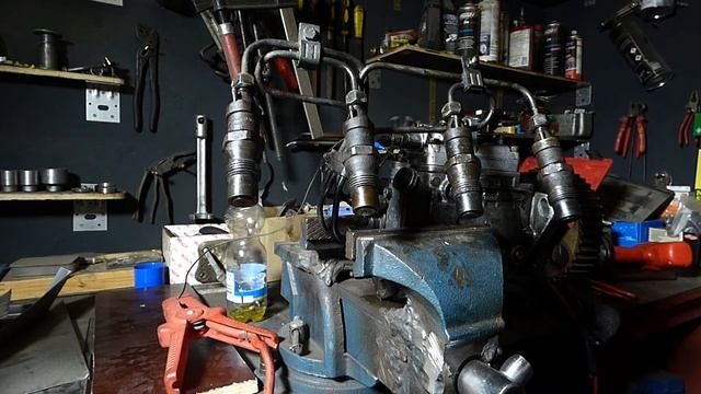 Classic VW t3 1.6d Bosch Injector home test All4 bad!!!!! смотреть онлайн