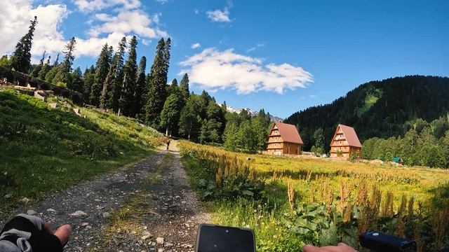 Абхазия на велосипедах | Рица и выше | часть 4 смотреть онлайн