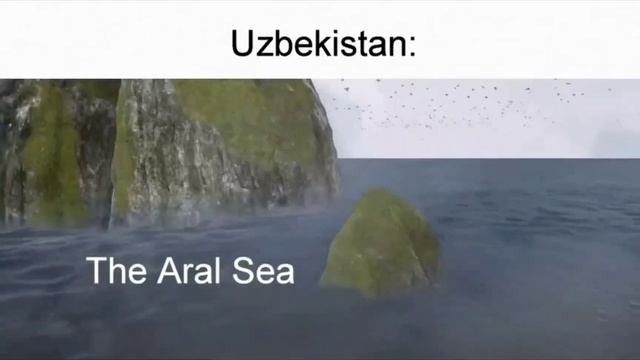 Just a meme. The Aral Sea (OFFTOP)