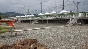 Сочи. Отдых. Пляж Южный. Прогулка в море. Адлер 11 июля 2024 г.
