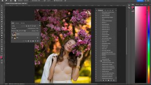 как подсветить или добавить солнечные блики