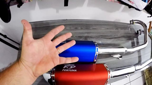 INSTALANDO ESCAPE FORTUNA F1 MINI TRI AÇO INOX NA FAN 150 ! 🔧 смотреть онлайн