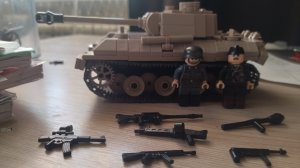 ПЕРВЫЙ ОБЗОР ЛЕГО ТАНКОВ, хороший танк из Китая на ВБ (Lego Stop motion)