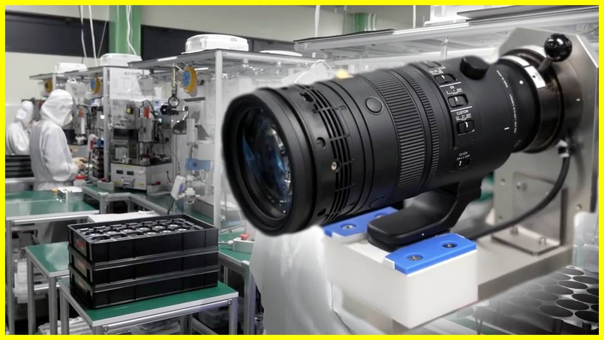 Процесс производства фотообъективов в Корее. смотреть онлайн
