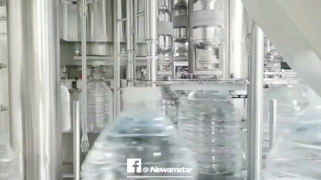 Newamstar 6600BPH 5L Blowing-Rinsing-Filling-Capping Combibloc production line for mineral water