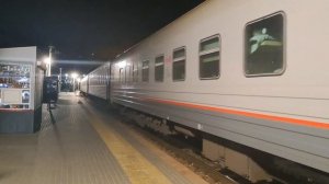 ЭП1П-030 с перегоняемым ЭП1М-576 и поездом №270 Чита - Имеретинский Курорт