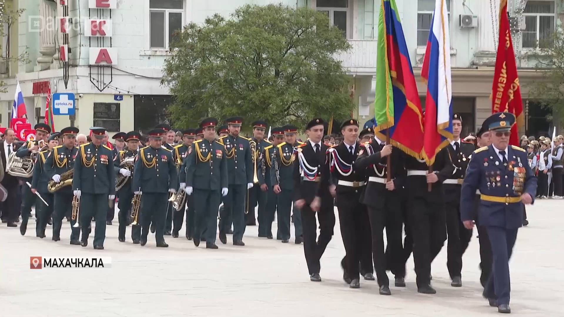 Ежегодная патриотическая акция «Вахта памяти» прошла в Махачкале