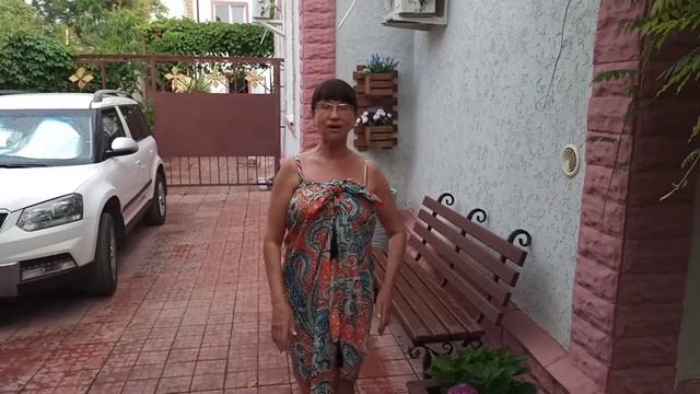 #обзор#сарафанизпарео🌄 ЧАСТНЫЙ ПАНСИОНАТ, СМОТРИМ ДВОРИК....🌷
