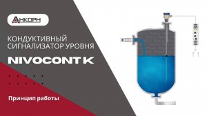Кондуктивный датчик уровня NIVOCONT K. Принцип работы