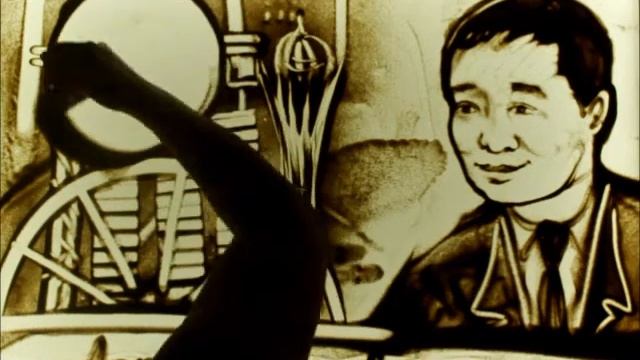 63 жас той, суретші Жаркешова Айжан, песочное шоу смотреть онлайн