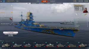 MENG CHONG премиум крейсер 9 уровня Пан Азии. Смотрим, учимся)