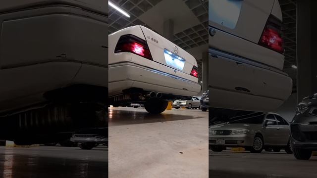 w124 E320 M104 SOUND EXHAUST AMG 2007 INOX смотреть онлайн