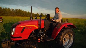 Подробный обзор минитрактора DONGFENG 244 без кабины!