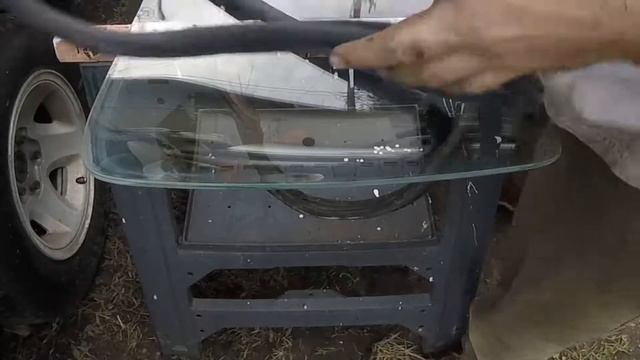 66 VW Fastback - Part 2 - windshield installation - 2nd day of work