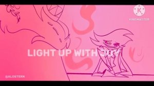 hazbin hotel [animatic] bubblegum b*tch Rus cover (Angel dust) (анимация не моя)