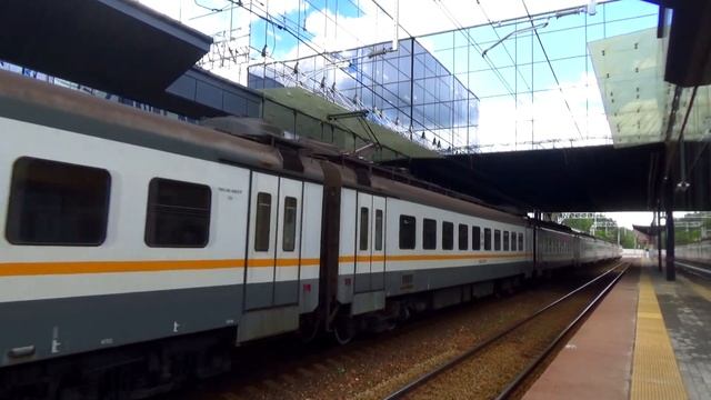 Электропоезд ЭП2Д-0011 "ЦППК" на новой платформе ПОБЕДА, Киевское направление смотреть онлайн