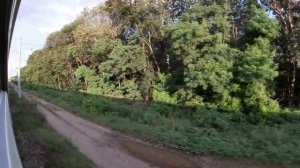 На большой скорости по вечерней Туапсинке. Белореченская - Кавказская. НА ПОЕЗДЕ в Элисту. Часть 3