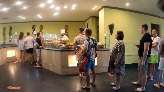 Завтрак в отеле SIVA GRAND BEACH. смотреть онлайн