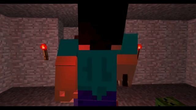 Паронормальное явление,шахта(Minecraft Animation )