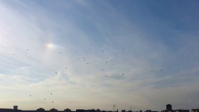 Полет воздушных шаров Минск 18.07.2015 смотреть онлайн