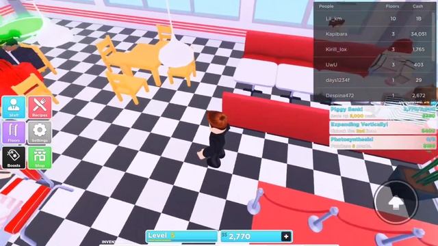 Строим свой ресторан в роблоксе. My restaurant смотреть онлайн