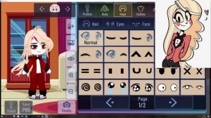 //СОЗДАЕМ ШАРЛОТУ В ГАЧЕ КЛУБЕ!!!ИЛИ ЖЕ ЧАРЛИ ИЗ ОТЕЛЯ ХАЗБИН!!!///