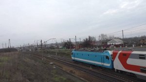 ЭП1М-532 с поездом №43 Имеретинский курорт - Москва