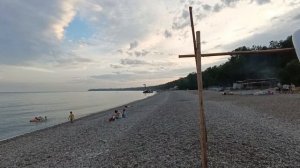 Абхазия Пицунда Лдзаа/последний вечер/покупки/море/