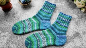 СП Носочная коробочка 5 с Еленой Велиной. Апрель.