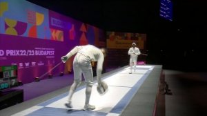 2023 Epee Grand Prix Budapest, Men's Final, Gabriele CIMINI (ITA) vs Yonatan COHEN (ISR)