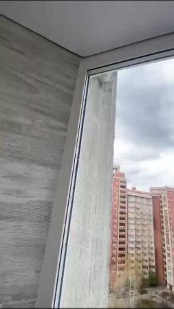 Утеплённый балкон во вторичке
