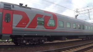 Электровоз ЧС7-081 с дополнительным поездом №557 Москва - Имеретинский Курорт