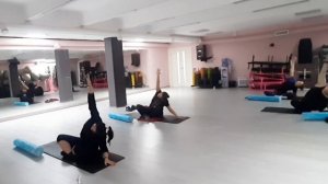 РАСТЯЖКА ЦЕЛАЯ ТРЕНИРОВКА / STRETCHING / РАСТЯЖКА С РОЛЛОМ