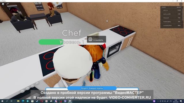 создал свой ресторан! играю в restaurant tycoon simulator