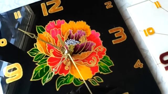 Часы Ты мой цветочек Black and white варианты