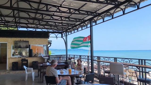 Автокемпинг 🏕 у моря в Абхазии🏝 Новый Афон🌴 Псырцха🛤 смотреть онлайн