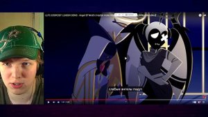 ВЕЧНО ВТОРАЯ) | РЕАКЦИЯ НА LUTE EXORCIST LEADER SONG - Angel Of Wrath | Hazbin Hotel Animatic